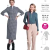 Burda Schnittmuster 5792 Damen Kleid & Shirt