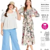 Burda Schnittmuster 5741 Damen Kleid & Bluse