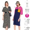 Burda Schnittmuster 5742 Damen Kleid