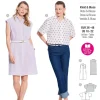 Burda Schnittmuster 5644 Damen Kleid und Bluse