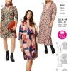 Burda Schnittmuster 5648 Damen Kleid