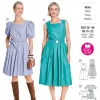 Burda Schnittmuster 5668 Damen Kleid