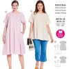 Burda Schnittmuster 5639 Damen Kleid und Bluse