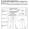 Burda Schnittmuster 5633 Damen Kombination Langmantel und Hose