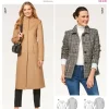 Burda Schnittmuster 6461 Damen Mantel und Jacke Größe 34-46
