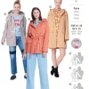 Burda Schnittmuster 5923 Damen Parka