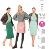 Burda Schnittmuster 6073 Damen Rock