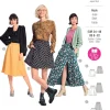 Burda Schnittmuster 6027 Damen Rock