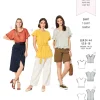 Burda Schnittmuster 6204 Damen Shirt
