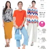 Burda Schnittmuster 5926 Damen Shirt