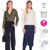 Burda Schnittmuster 5697 Damen Shirt