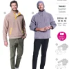 Burda Schnittmuster 5791 Herren Sweater