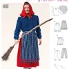 Burda Schnittmuster 2366 Hexe