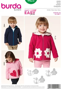 Burda Schnittmuster 9425 Jacke