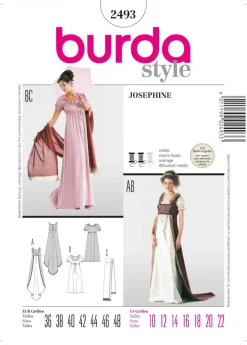 Burda Schnittmuster 2493 Josephine