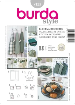Burda Schnittmuster 8125 Küchendekoration
