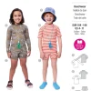 Burda Schnittmuster 9192 Kinder Beachwear Strandset