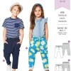 Burda Schnittmuster 9342 Kinder Hose