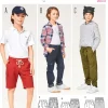 Burda Schnittmuster 9354 Kinder Hose Größe 116-158