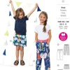 Burda Schnittmuster 9228 Kinder Hose Shorts