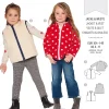 Burda Schnittmuster 9290 Kinder Jacke & Weste