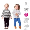 Burda Schnittmuster 9203 Kinder Jacke