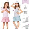 Burda Schnittmuster 9341 Kinder Kleid