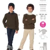 Burda Schnittmuster 9251 Kinder Kombination Oberteil Hose
