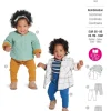 Burda Schnittmuster 9231 Kinder Kombination