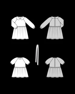 Burda Schnittmuster 9189 Kinder Kleid