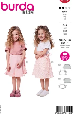 Burda Schnittmuster 9194 Kinder Rock