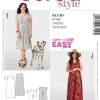 Burda Schnittmuster 7100 Kleid