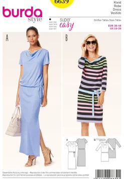 Burda Schnittmuster 6639 Kleid