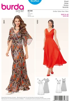 Burda Schnittmuster 6583 Kleid