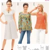Burda Schnittmuster 6685 Kleid, Bluse
