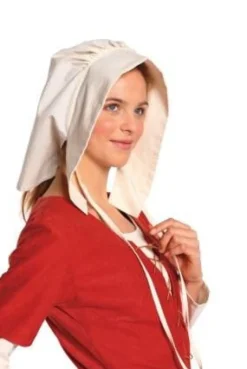Burda Schnittmuster 7468 Kleid Haube Mittelalter