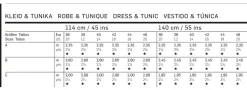 Burda Schnittmuster 7390 Kleid Tunika