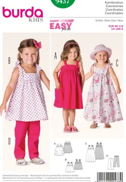 Burda Schnittmuster 9437 Kombination