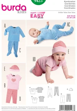 Burda Schnittmuster 9423 Kombination