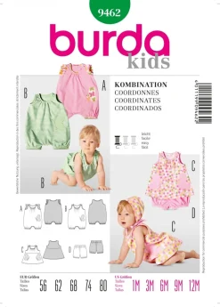 Burda Schnittmuster 9462 Kombination