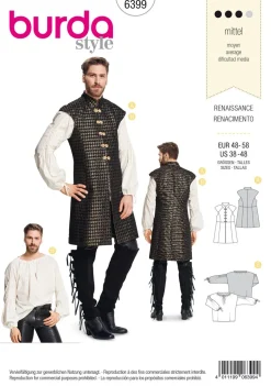 Burda Schnittmuster 6399 Renaissance