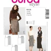 Burda Schnittmuster 8765 Rock