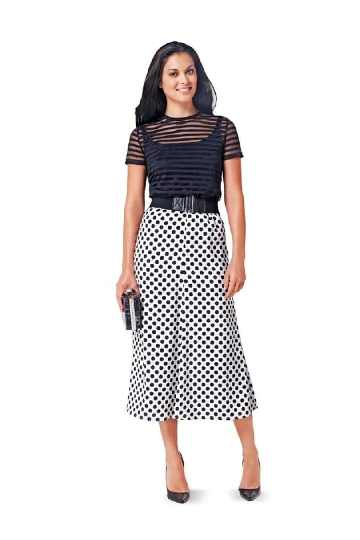 Burda Schnittmuster 6818 Rock