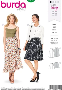 Burda Schnittmuster 6340 Rock