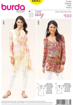 Burda Schnittmuster 6683 Tunika