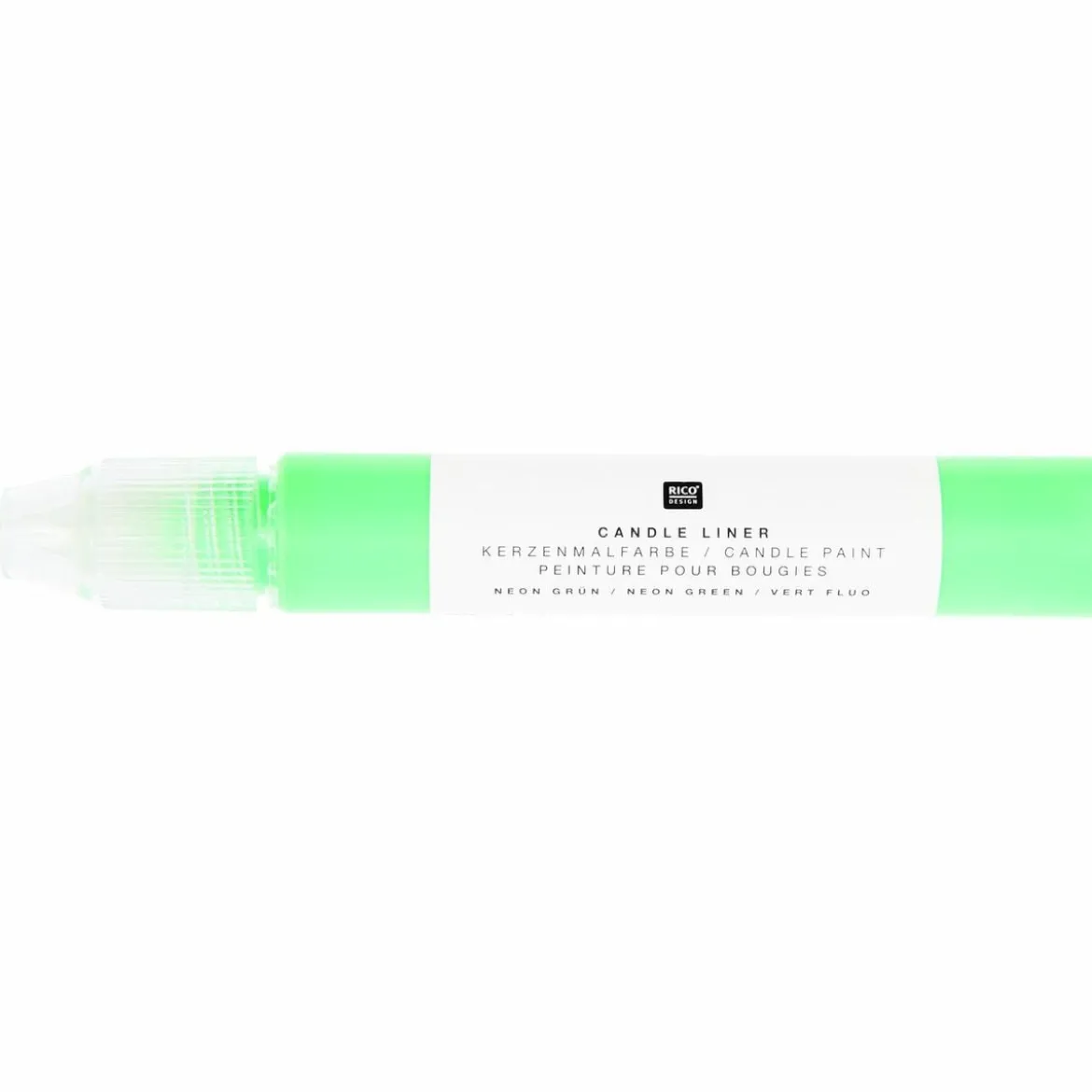 Candle Liner Kerzenmalfarbe Neongrün 30ml von Rico Design
