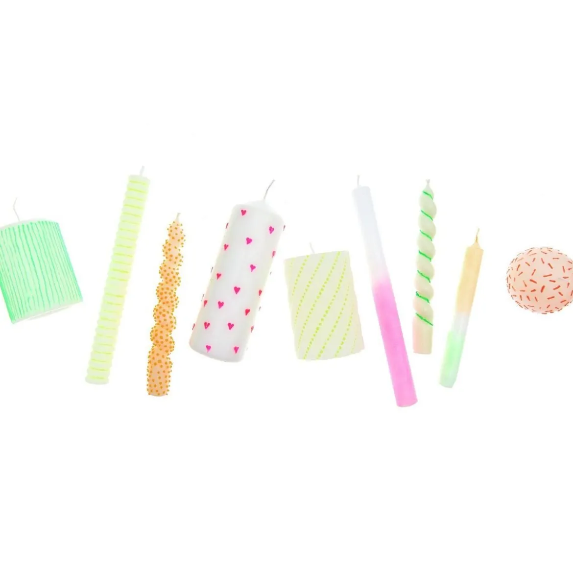 Candle Liner Kerzenmalfarbe Neongrün 30ml von Rico Design