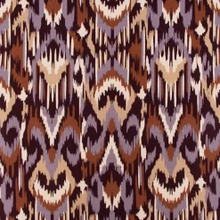 Canvas Baumwollstoff Abstrakt Grafik aubergine terracotta beige 1,35m Breite