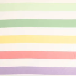 Canvas Baumwollstoff Streifen ecru pastell 138cm Stoffbreite