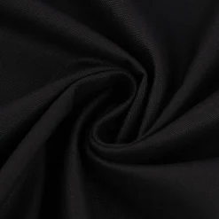 Canvas Baumwollstoff Waterproof wasserabweisende Ausrüstung uni schwarz 1,40m Breite